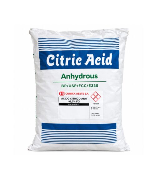 ACIDO CITRICO ANH 99.5% FG x 25Kg