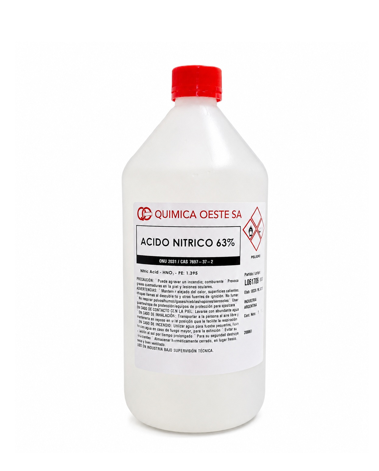 ACIDO NITRICO 63% x 1 KG