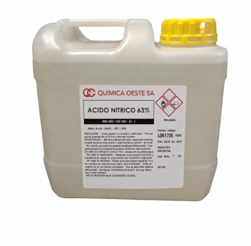 ACIDO NITRICO 63% x 7KG