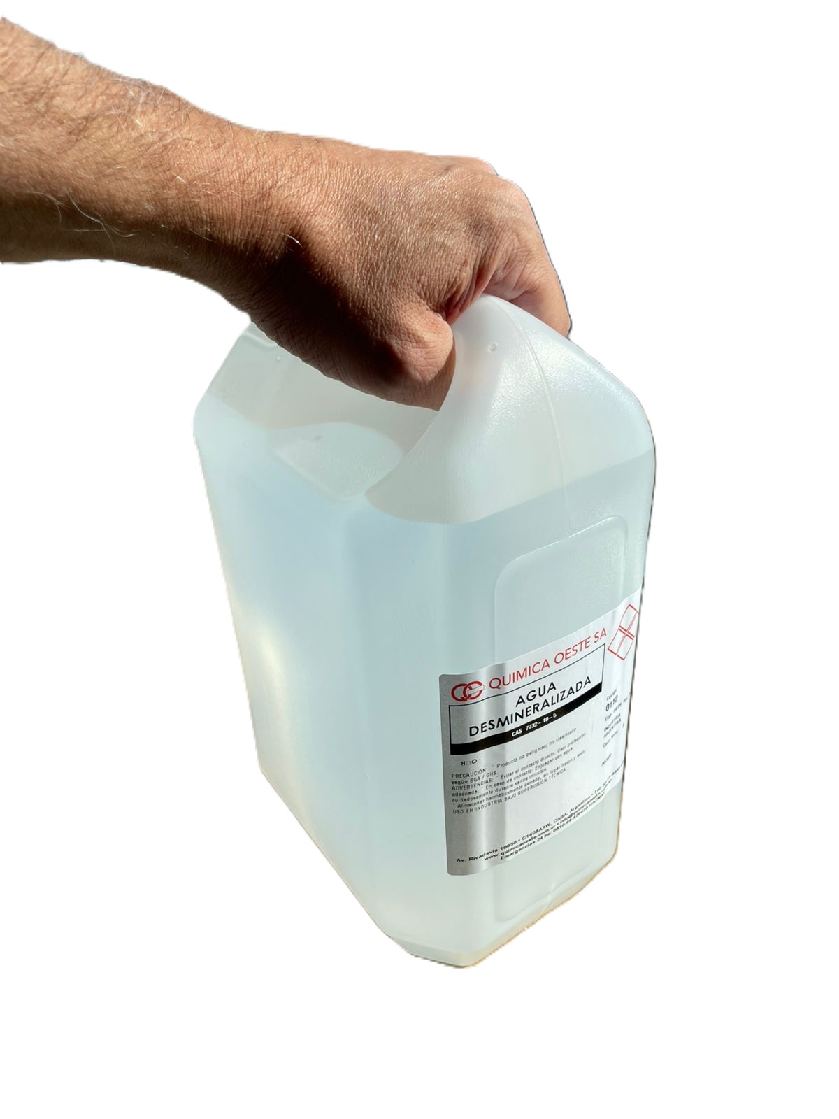 AGUA DESMINERALIZADA bidox5LTS