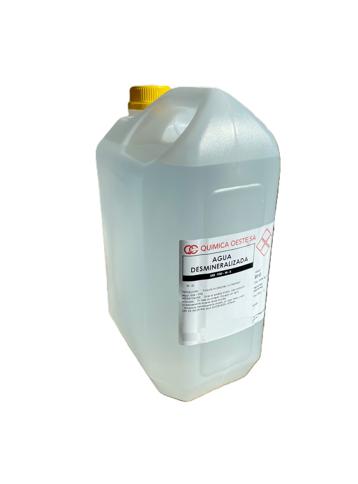 AGUA DESMINERALIZADA x 5LTS