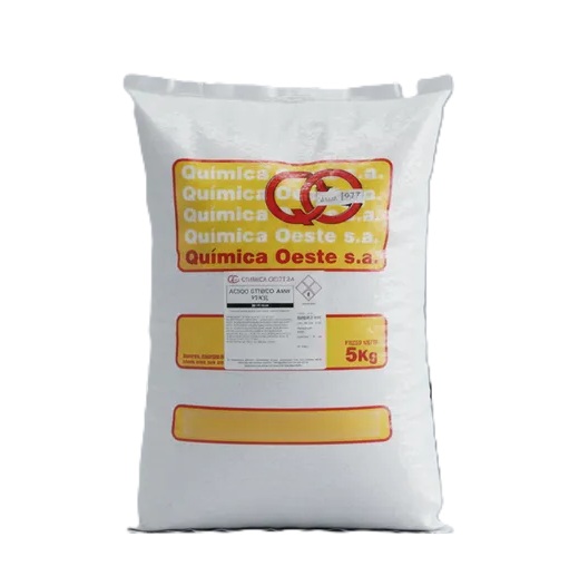 ACIDO CITRICO ANH 99,5% bolsx5KG