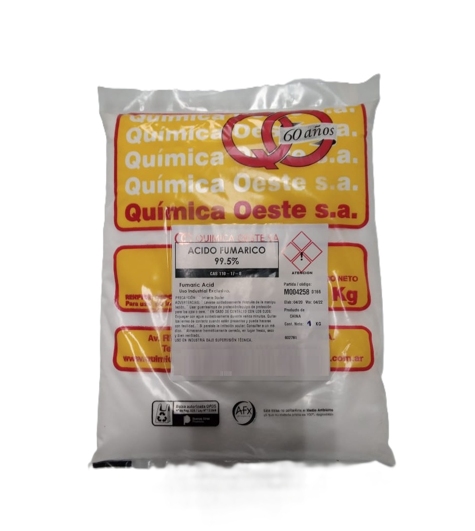 ACIDO FUMARICO 99,5% x 1 KG