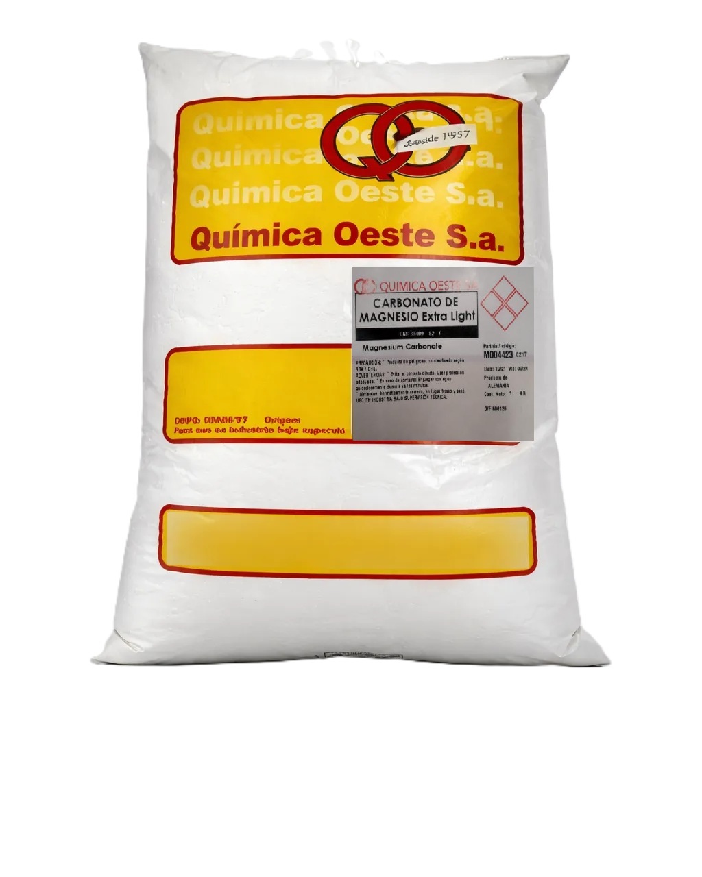 CARBONATO DE MAGNESIO Extra Ligth bolsx5KG