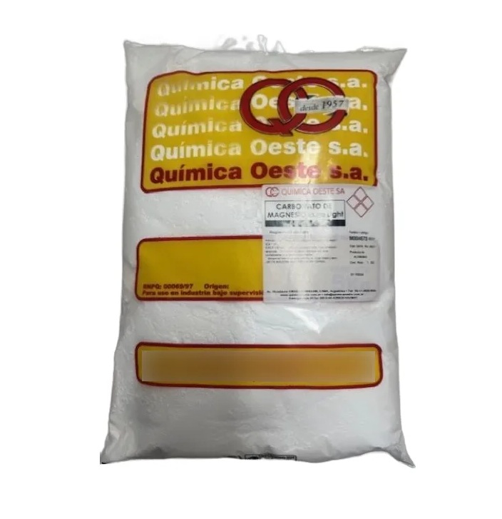 CARBONATO DE MAGNESIO Extra Ligth bolsx5KG