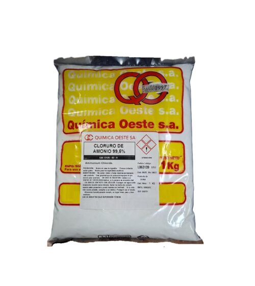 CLORURO DE AMONIO 99,5% x 1Kg