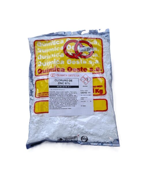 CLORURO DE ZINC 97% x 1KG