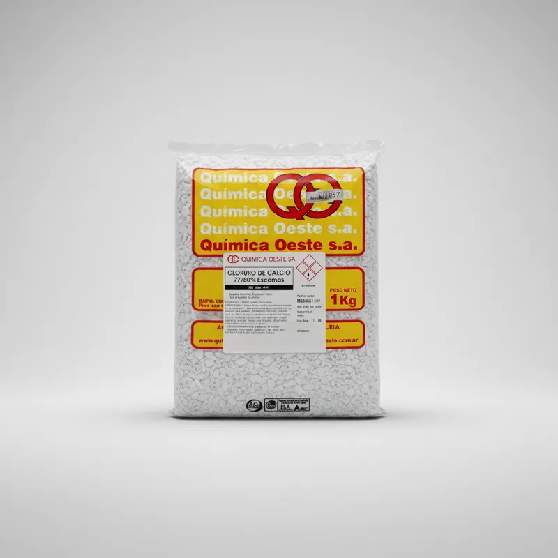 CLORURO DE CALCIO 77/80% Esc bolsx1KG