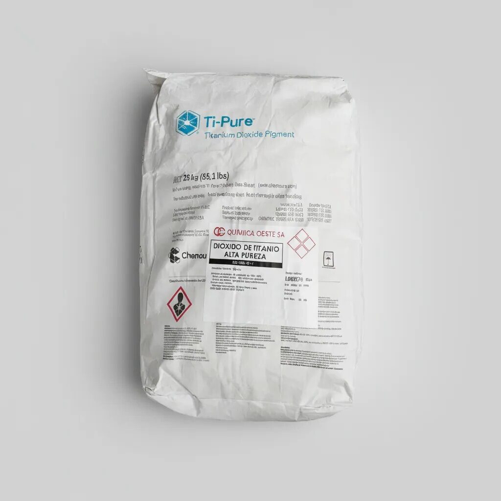 DIOXIDO DE TITANIO ALTA PUREZA x 25Kg