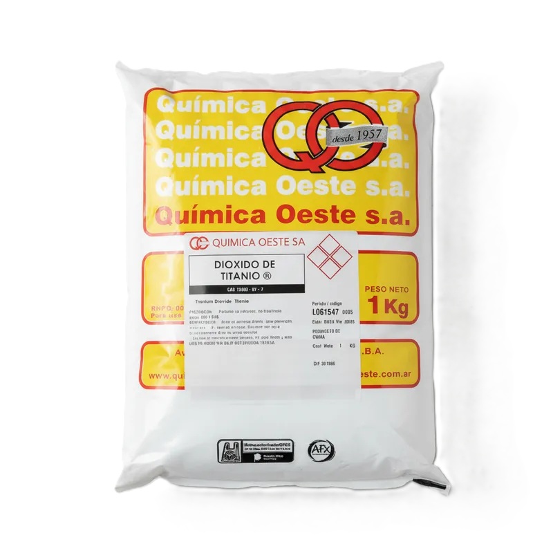 DIOXIDO DE TITANIO RUTILO x1Kg