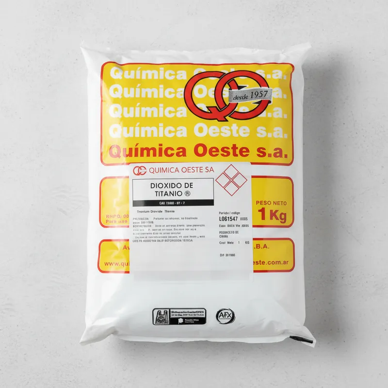 DIOXIDO DE TITANIO RUTILO x1Kg