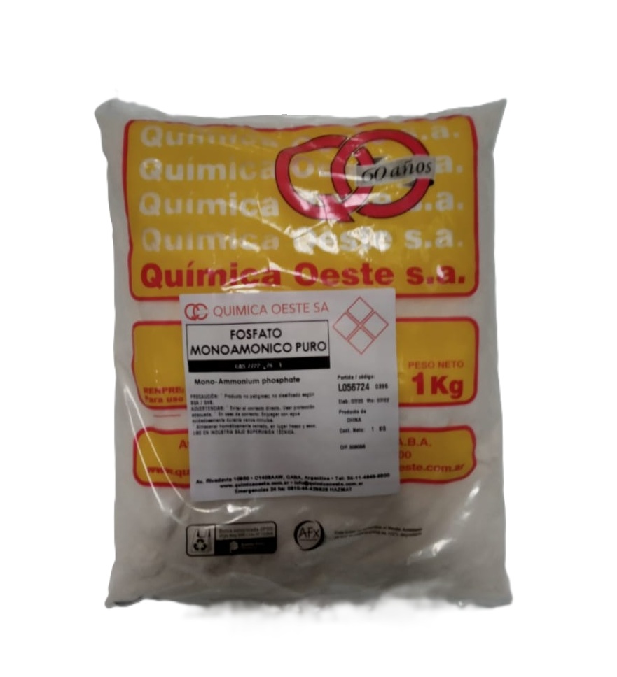 FOSFATO MONOAMONICO PURO bolsx1KG
