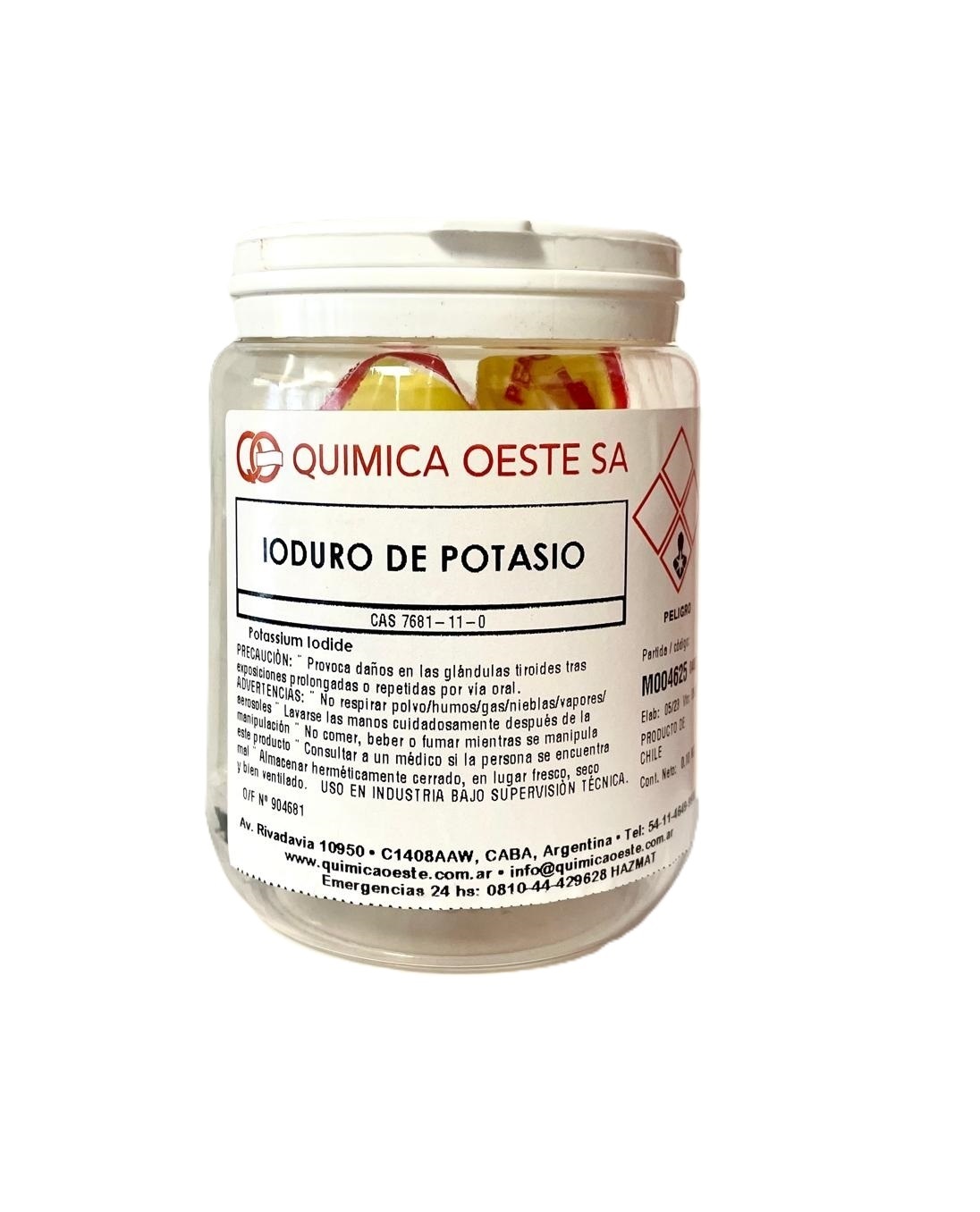 IODURO DE POTASIO x100Gr