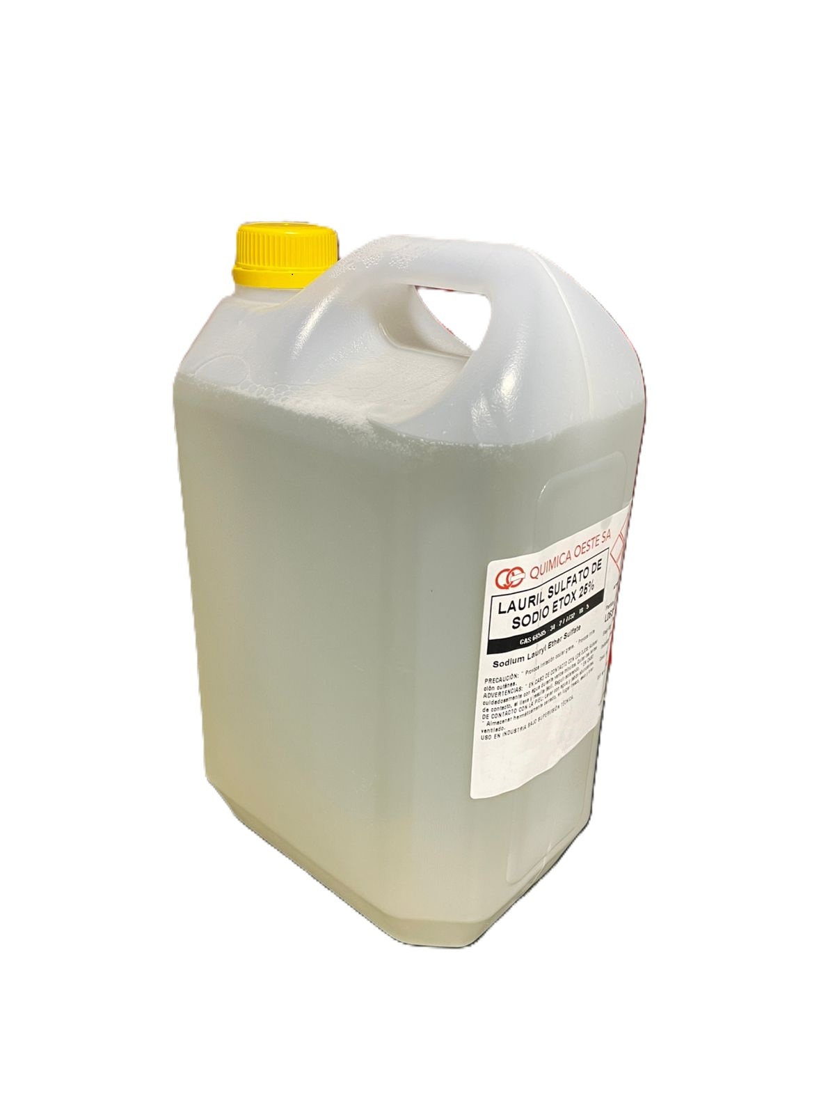 LAURIL SULFATO SODIO ETOX 25%  x 5KG