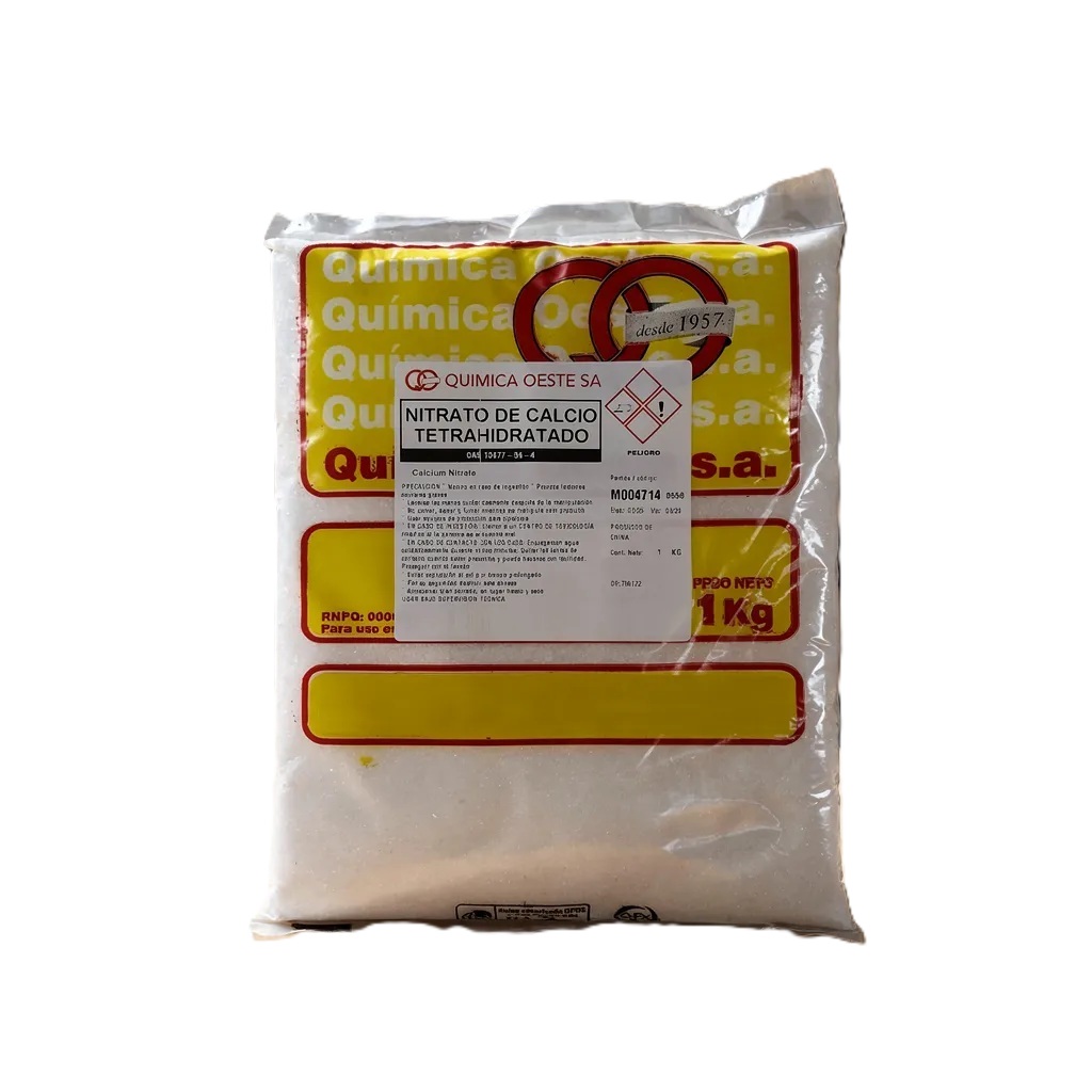 NITRATO DE CALCIO Cristales x 1 Kg