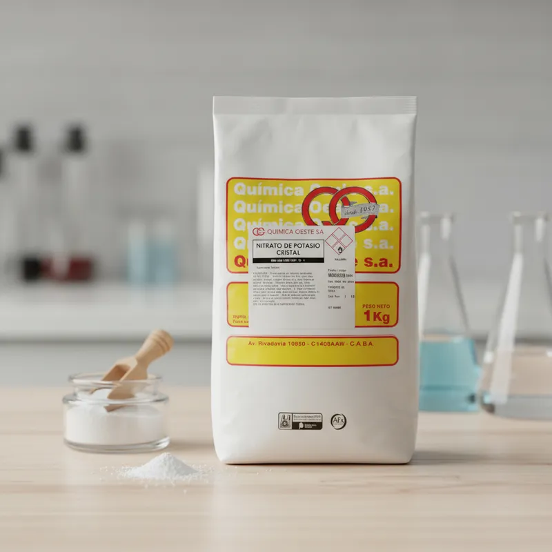 NITRATO DE POTASIO CRISTAL bolsx1KG