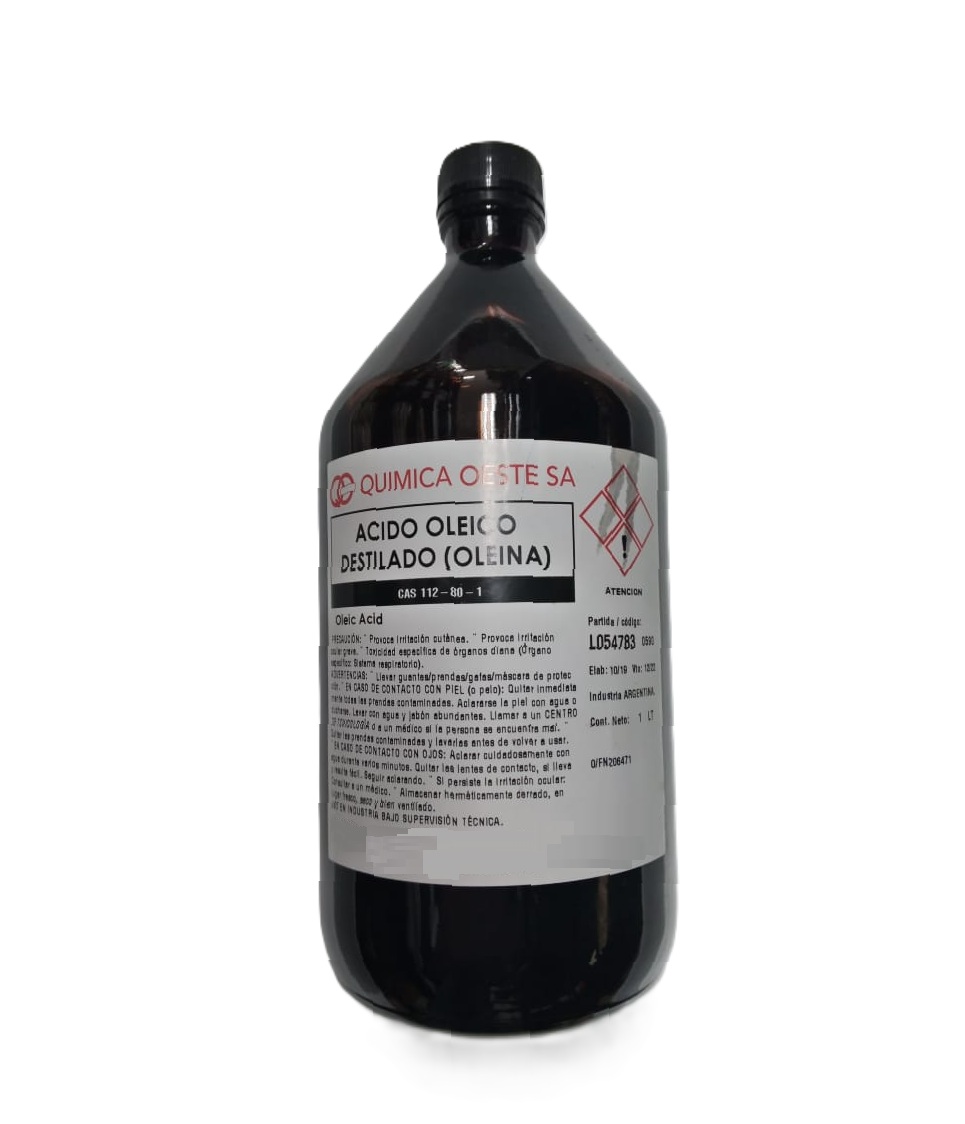 ACIDO OLEICO DESTILADO (OLEINA) x 1LTS