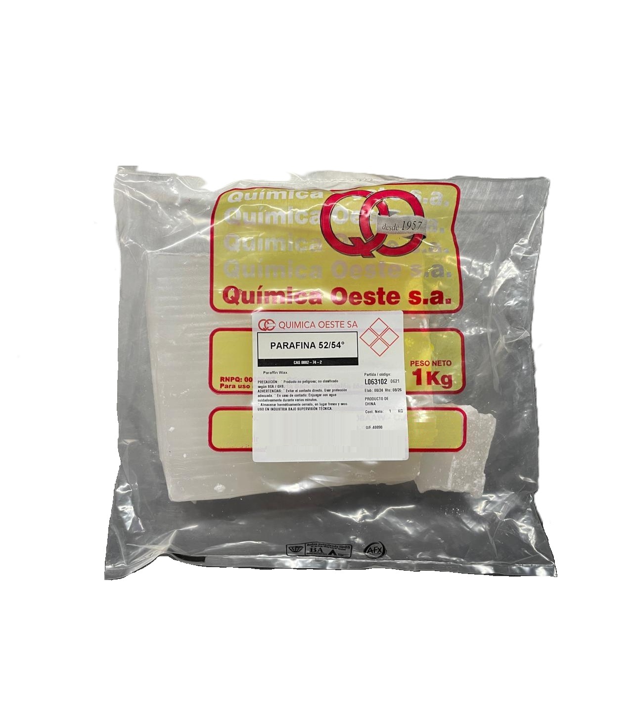 PARAFINA 52/54º x 1KG