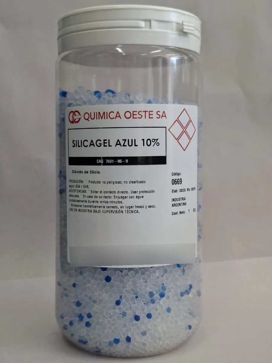 SILICAGEL AZUL 10% Pote x 1Kg