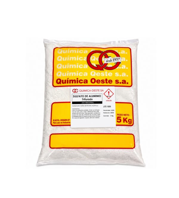 SULFATO DE ALUMINIO Triturado x 5Kg