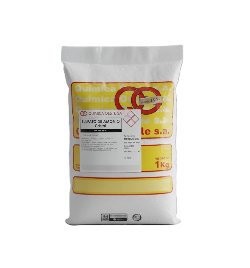 SULFATO DE AMONIO Cristal bolsx1KG