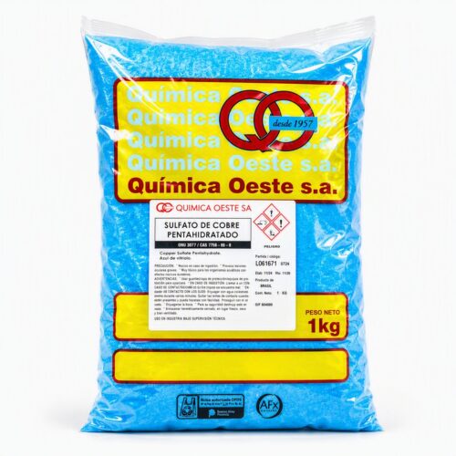 SULFATO DE COBRE PENTAH x 1Kg