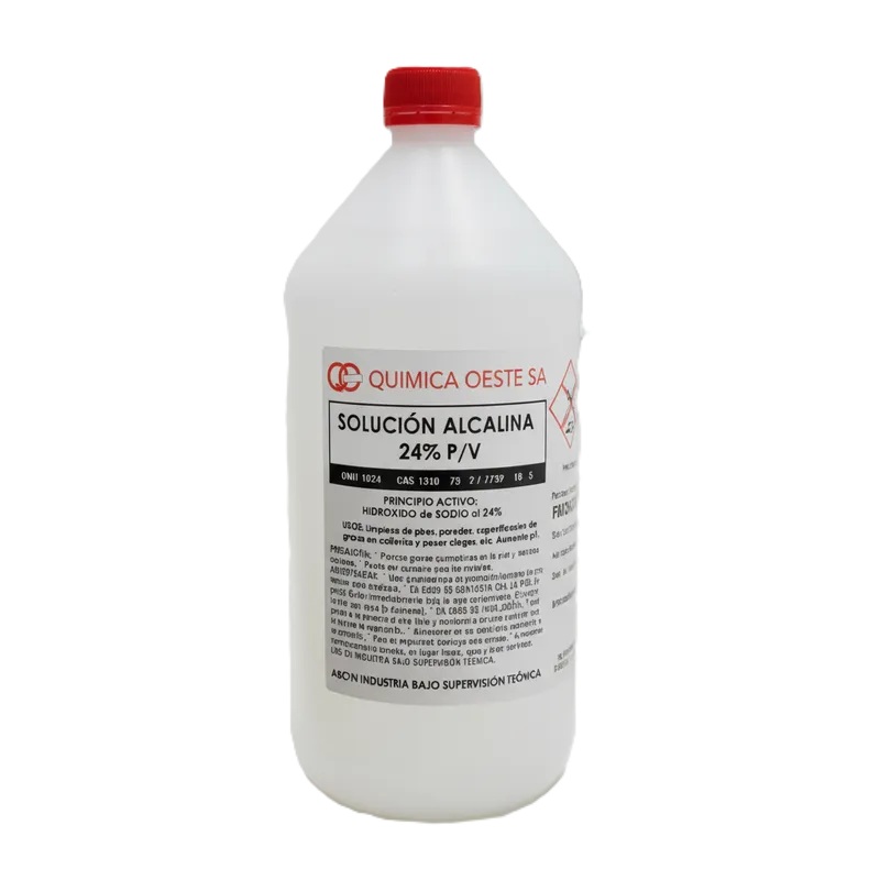 SOLUCION ALCALINA 24% P/V x 1 LTS