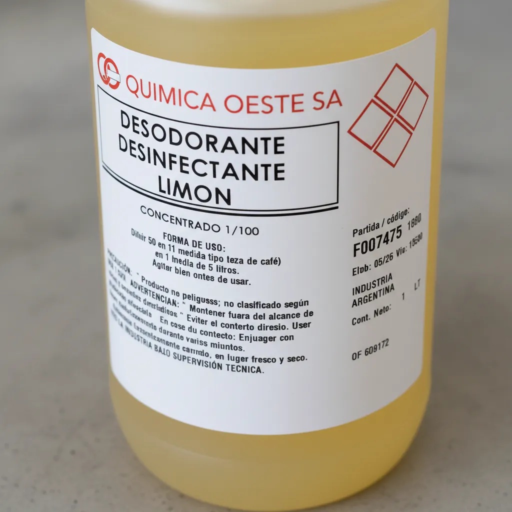 DESODORANTE DESINFECTANTE LIMON x 1Lt