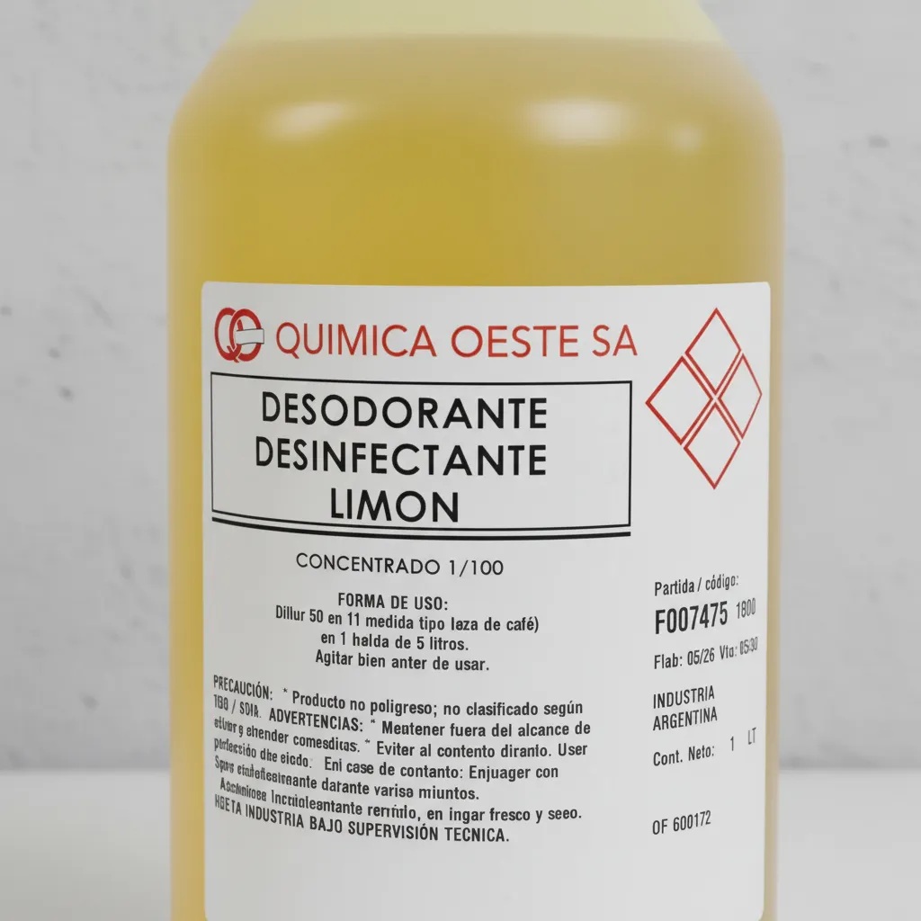 DESODORANTE DESINFECTANTE LIMON x 1Lt