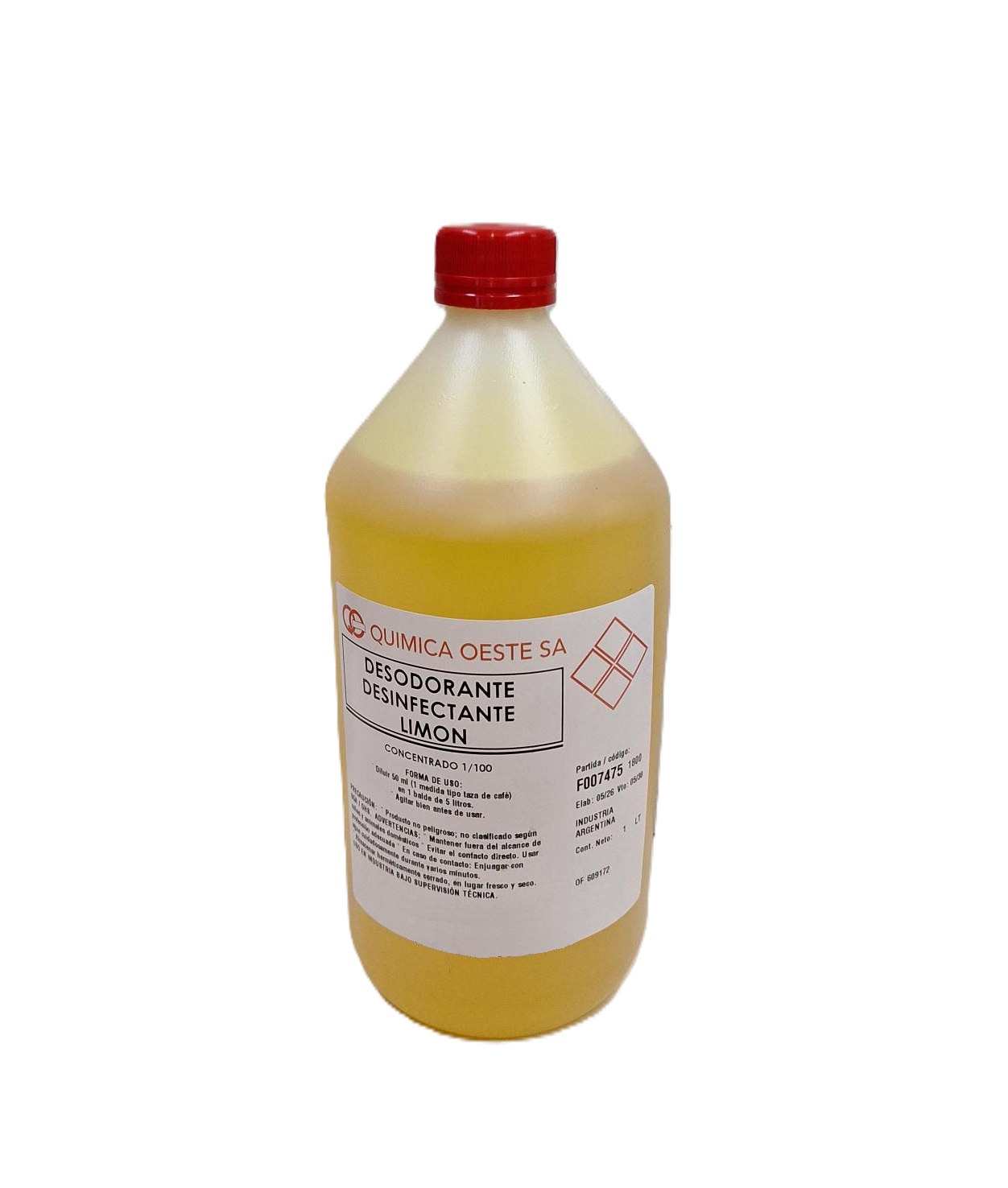 DESODORANTE DESINFECTANTE LIMON x 1Lt