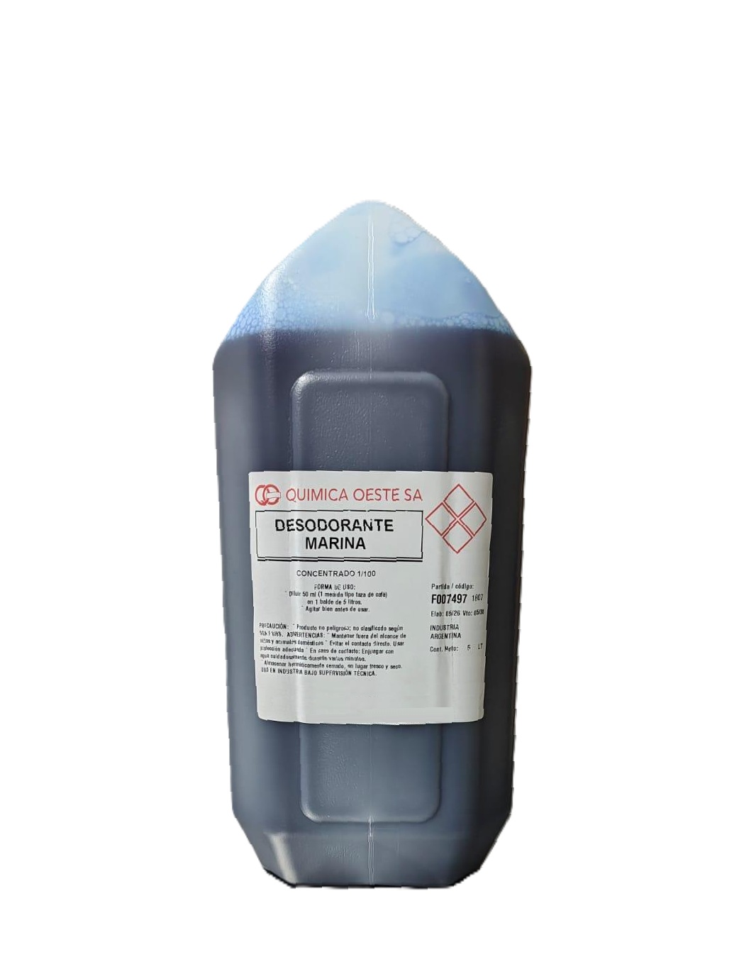 DESODORANTE MARINA CONCENTRADO 1/100 x 5 Lt