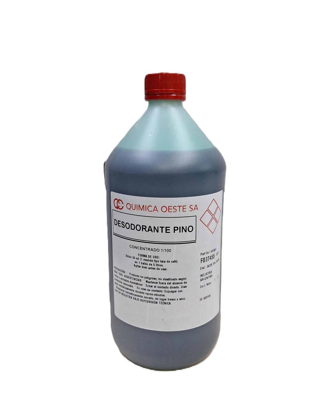 DESODORANTE PINO CONC 1/100 x 1Lt