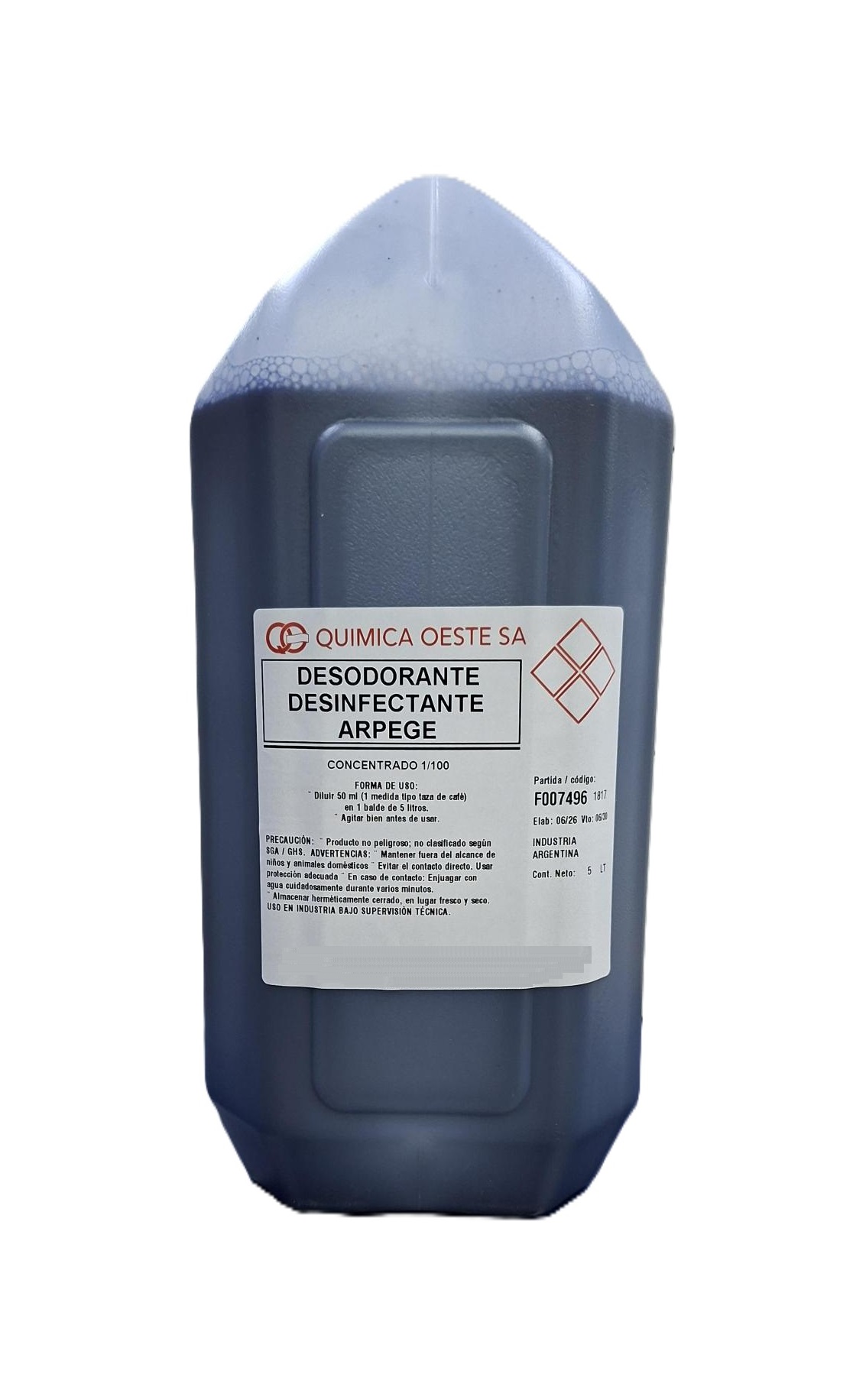 DESODORANTE DESINFECTANTE ARPEGE x 5 Lt