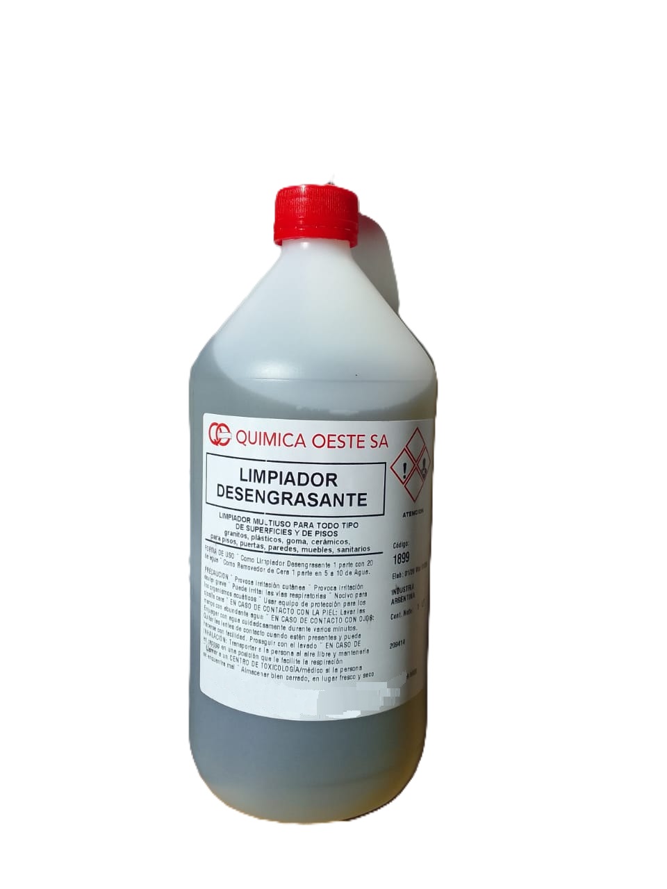 LIMPIADOR DESENGRASANTE x 1Lt