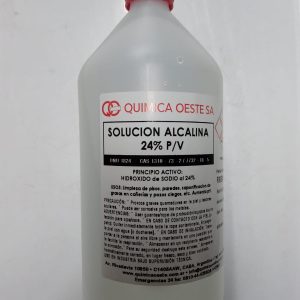 SOLUCION ALCALINA 24% P/V botex 1LTS