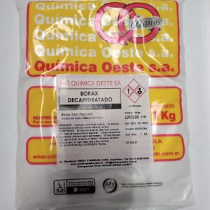 BORAX DECAHIDRATADO bolsx5KG