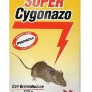 CYGONAZO RATICIDA BLOQ x 200 Gr
