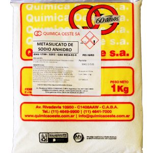 METASILICATO DE SODIO ANH bolsx1KG