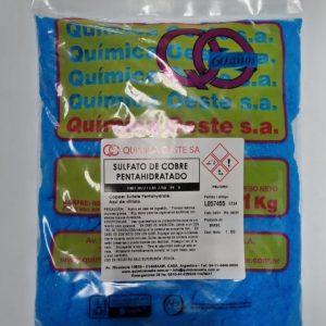 SULFATO DE COBRE PENTAH bolsx1Kg