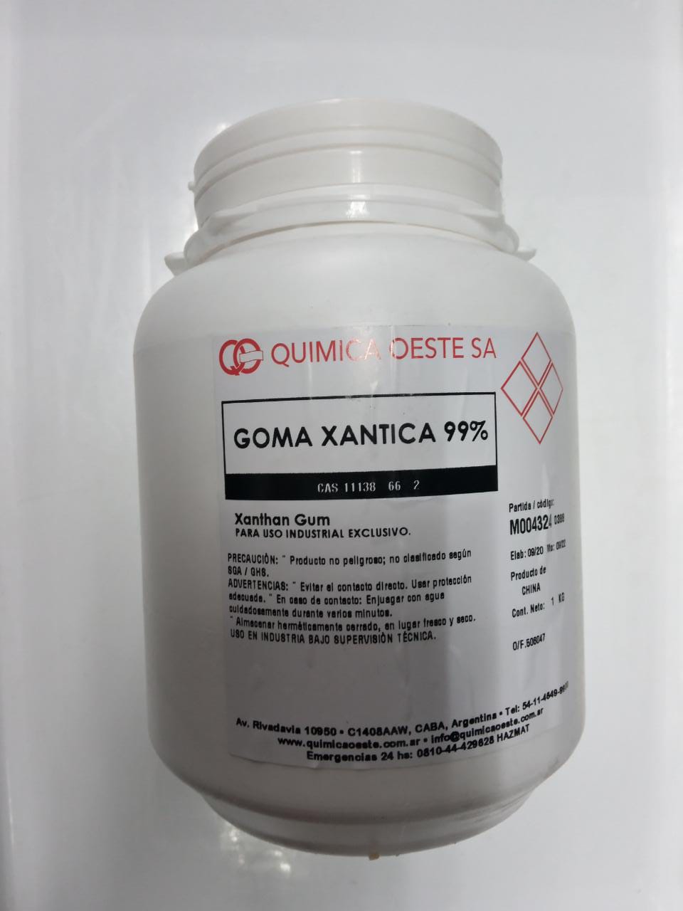 GOMA XANTICA 99% x 1KG