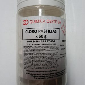 CLORO Pastillas x 50 g potex1KG