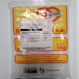 SULFATO DE MAGNESIO HEPTAH bolsx5KG