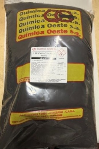 CARBON ACTIVADO Polvo bolsx5Kg