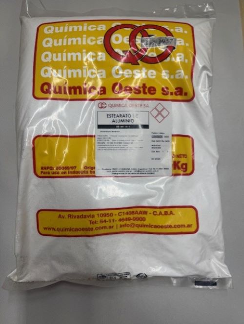 ESTEARATO DE ALUMINIO bolsx5Kg
