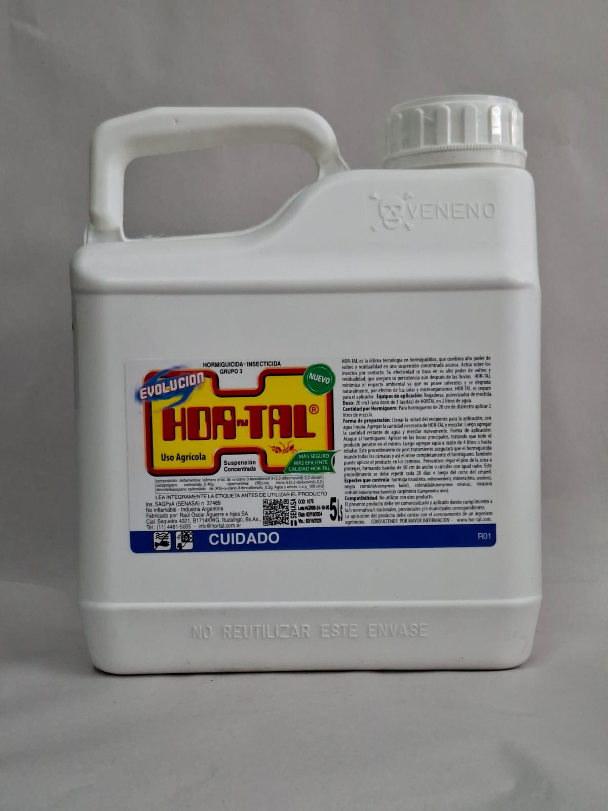 HORTAL HORMIGUICIDA x 5 Lt