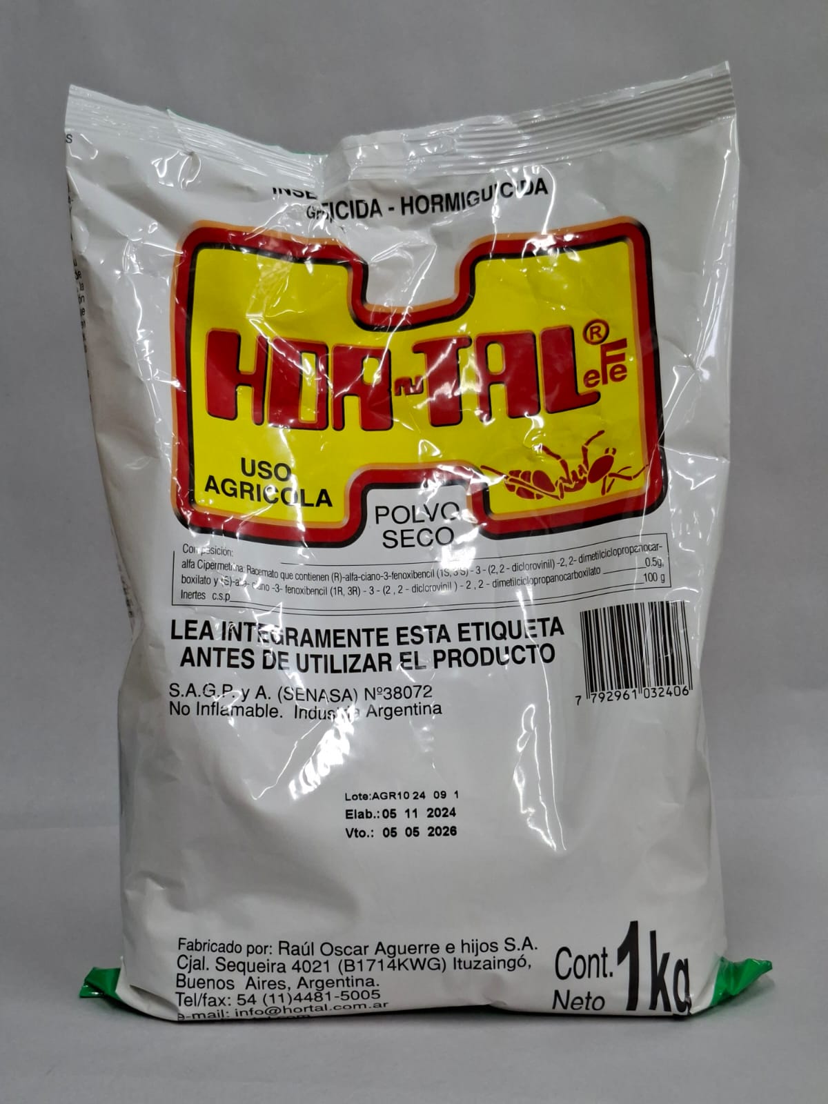 HORTAL Polvo Seco Pouch x 1 Kg