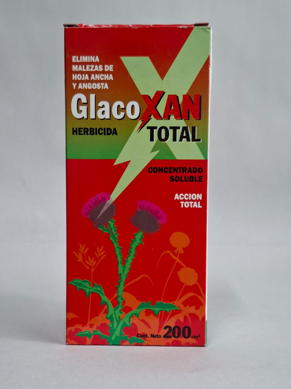 GLACOXAN HERBICIDA TOTAL x 200cc