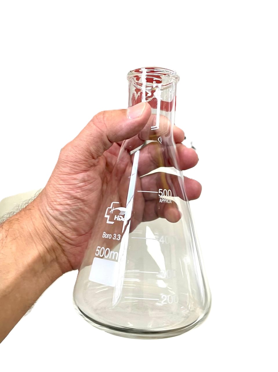 ERLENMEYER GRADUADO x 500 ml