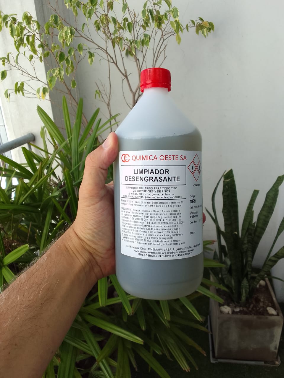 LIMPIADOR DESENGRASANTE x 1Lt