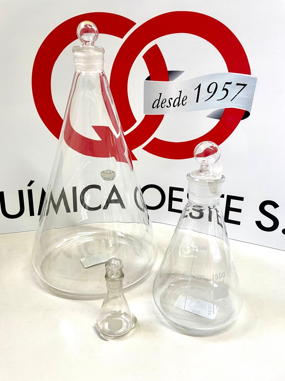 ERLENMEYER T/VIDRIO 2000 ml